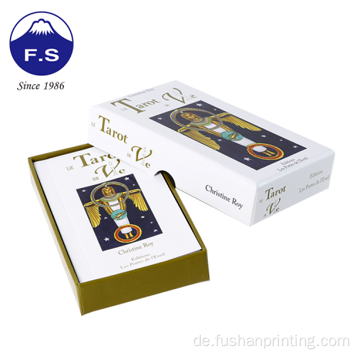 Buntes Erholungsblitztarot -Tarot -Karten -Set